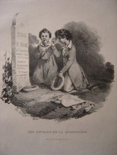 Lithographie originale de