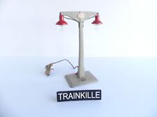 (6) LR O SCALE DOUBLE FLOOR LAMP WITH FUNCTIONAL BULBS