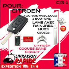 Coque Clef Boitier CITROEN