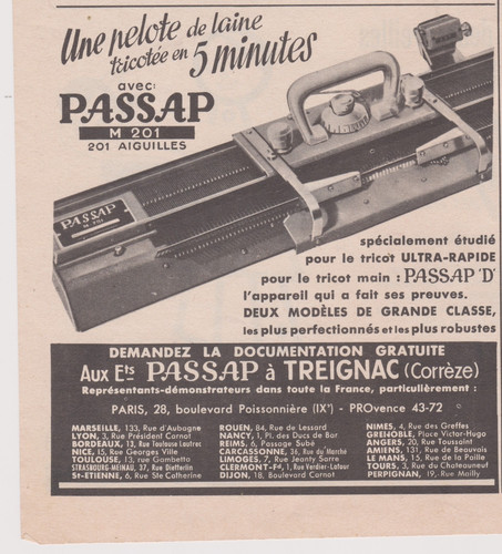 Publicite presse passap - publicite,