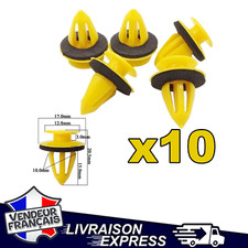 LOT 10 CLIPS FIXATION PANNEAU