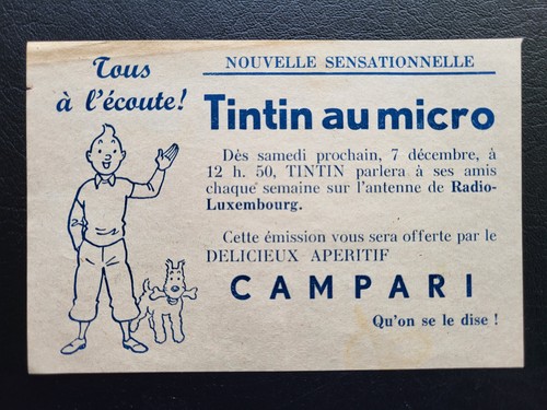 Tintin kuifje 1957 rare - tintin,