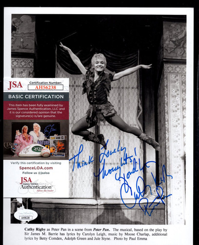 Cathy rigby peter pan - cathy,