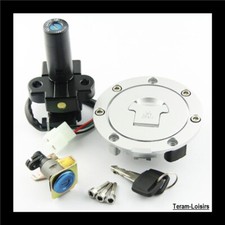 Kit Neiman Clé Bouchon Serrure pour Honda CB 750 Seven Fifty RC42 de 1992 à 2001