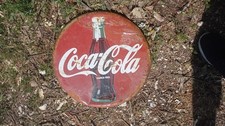 Tole publicitaire Ancienne