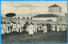 CPA: Illustrated Morocco - The Sultan Receiving the Submission of the Tribes / 1915