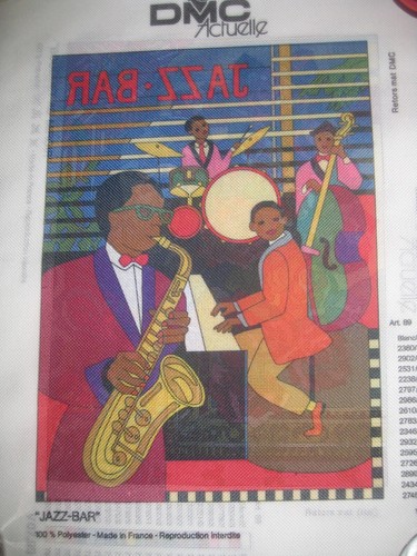 Kit dmc canevas jazz - canevas, "