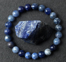 Bracelet perles Sodalite en