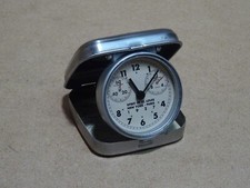 Réveil de voyage pliant SPIRIT OF ST LOUIS dans sa boite métal