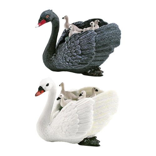 Figurine cygne décorative - figurine,
