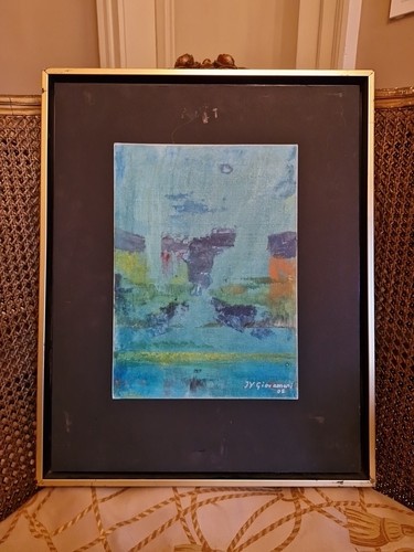 Peinture contemporaine signée - contemporaine,