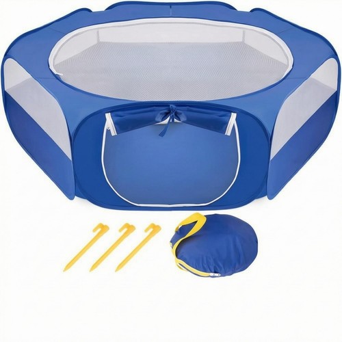 Parc rond pliable portable - rond,