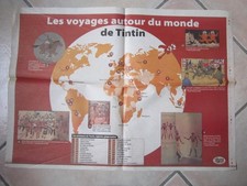 Journal la dernière heure Tintin LES VOYAGES AUTOUR DU MONDE 2004