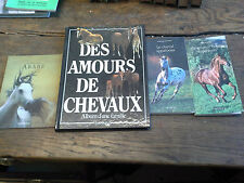  4 livres  Des amours de