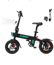 Tire Pliant, 250W Moteur, 36V/12Ah Batterie au Lithium, Autonomie maximale 35-90