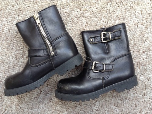 Bottes enfants style harley - bottes,