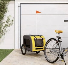 Remorque De Vélo Grise Pour