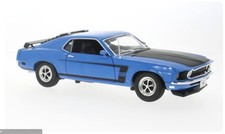 Ford Mustang Boss 3 bleu 1969
