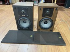 Pair Celestion Ditton 100 2 Way Bookshelf Speakers 8 Ohms 50W Made In England