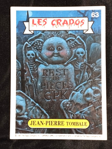 Les crados carte jean - carte,