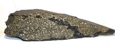 St Créac 27cm Large Slate Covered Pyrite TOP - Minerals Collection Care
