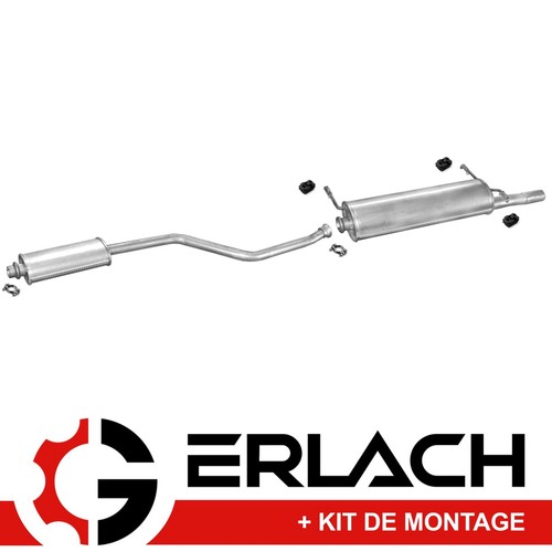 Echappement silencieux pour