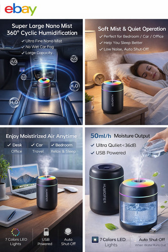 Mini humidificateur air - humidificateur, d'air