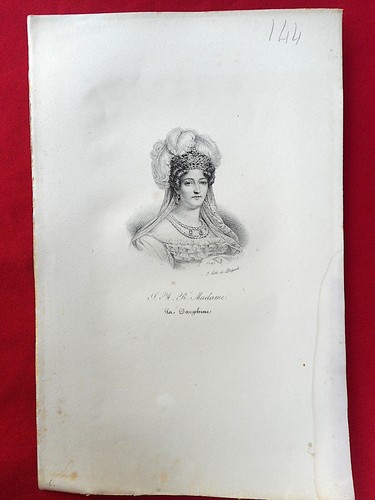 144 portrait lithographie - -,