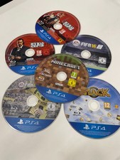 6x PLAYSTATION 4 Ps4 Jeux Paquet Rayé Réparation Non Actif - Original