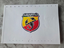 FIAT 595 & 695 ABARTH OWNERS MANUAL 2016 2020 HANDBOOK / 183 PAGES