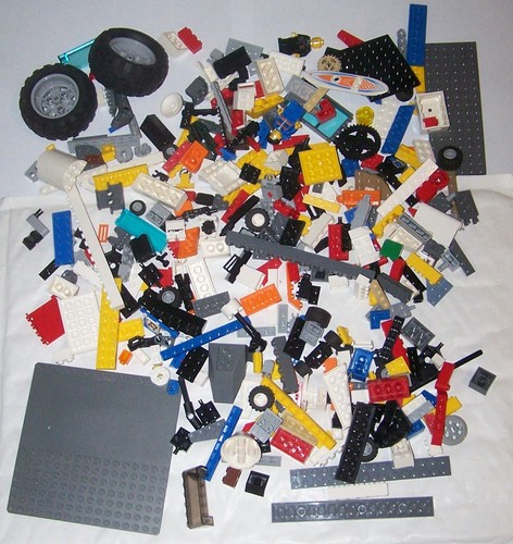 Lot lego vrac - lego, briques