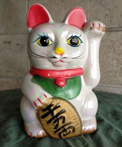 Tirelire beckoning cat - beckoning, l5,3