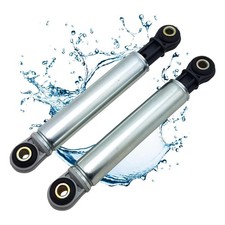 2x SUSPA Amortisseur pour lave-linge Miele couleur argent I Amortisseur de vi...