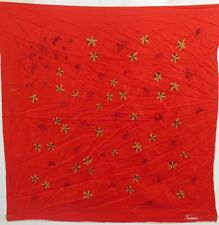 Foulard 100% Pure en Soie Vintage Femme Viviana (032) 86cm x 90cm