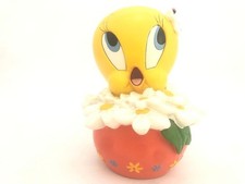 Tirelire collection Titi et Grosminet - Titi dans pot de marguerite Looney Tunes