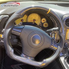 Carbon Fiber Customized Steering Wheel Fits for 2006-2013 Corvette C6 ZR1 Z06