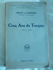 Cinq ans de Turquie de Liman
