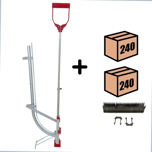 Kit agrafeuse tube per pour - kit,