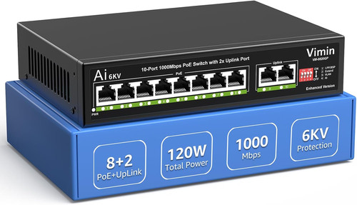 Poe switch gigabit - poe, ports