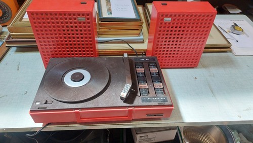 Tourne disque vintage valise - tourne-disque,