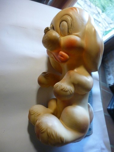 Ancien jouet pouet chien - jouet,