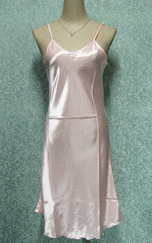 Nuisette satin rose pastel - rose,