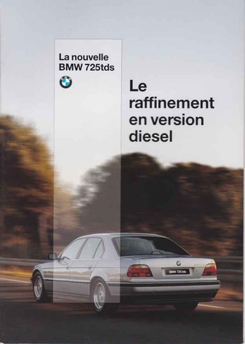 Catalogue brochure bmw serie - catalogue,