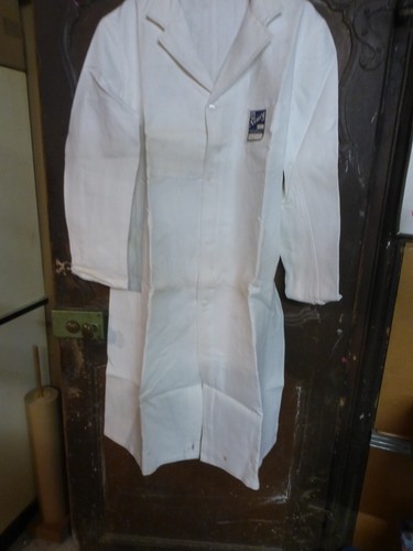 Ancien tablier homme bleu de - ,