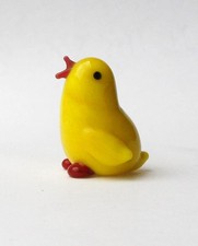 - Fève verre poussin