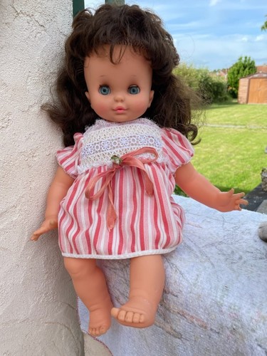 Poupee clodrey brune aux - poupee,
