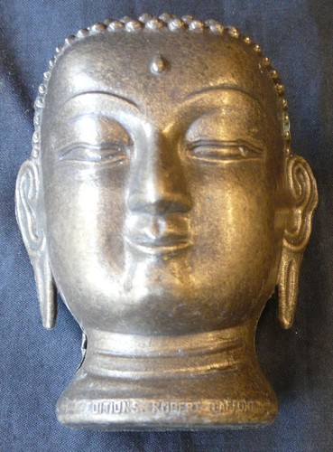 Statuette tête bouddha - statuette,