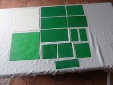 Lego :  lot de 13 plaque fine de base toutes tailles