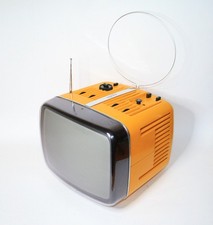 FROM 60s BRIONVEGA DONEY 12" VINTAGE TELEVISION WORKS SPACE AGE ZANUSO SAPPER