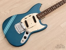 1970 Fender Competition Mustang Vintage Guitar Competition Burgundy, 100%...